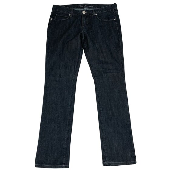 Guess Jeans Women's Jeans Size 32 Marina Dark Wash Denim Cotton/Polyester Blend - Picture 1 of 12